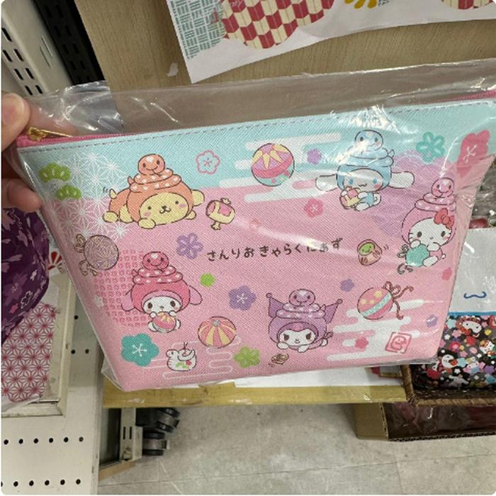 Pouch Sanchar Snake Pink