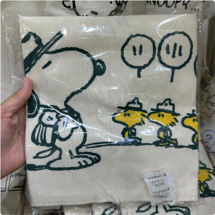 Snoopy Woodstock 2 Way Canvas Bag