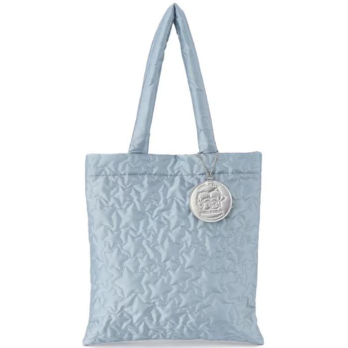 Kiki & Lala Star Quilted A4 Tote Bag Uk 38 X 35 Cm Blue