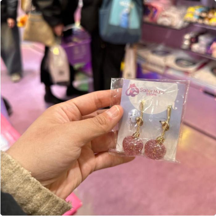 Cherry Earrings X Sailormoon