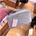 Afternoon Tea Lace Cosmetic Pouch Blue