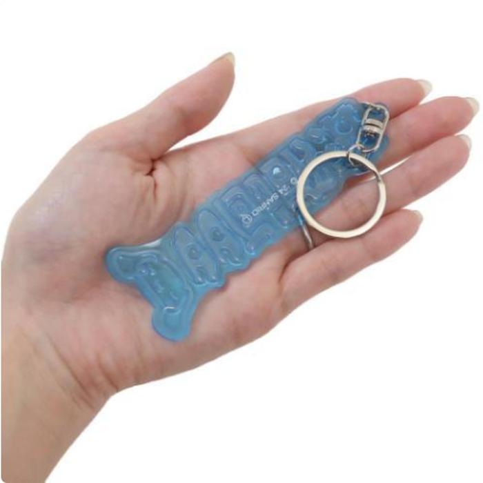Cinnamoroll Key Ring Reflector Rubber Keychain