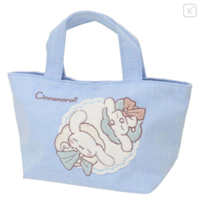 Cinnamoroll Sagara Embroidery Tote Bag Uk 20 X 34 X 12 Cm 