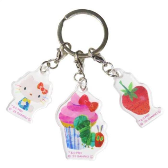 Hello Kitty Acrylic Keychain Set