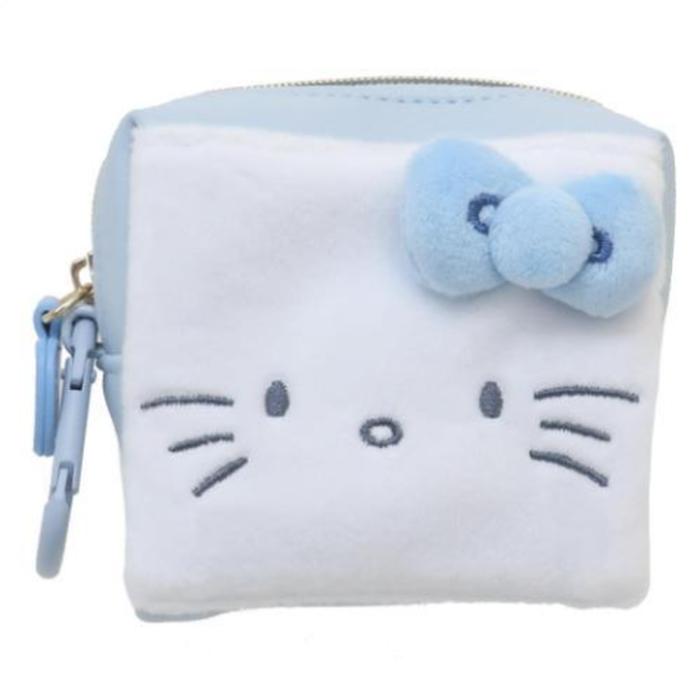 Hello Kitty Carabiner Mini Pouch White 