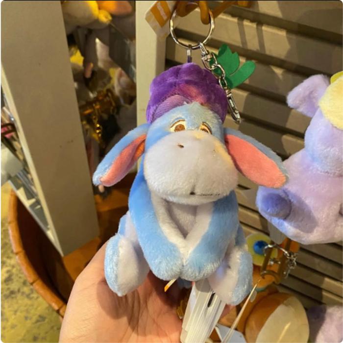 Plush Keychain Eeyore (part Of His Hand Has A Magnet)