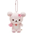 Korilakkuma Sakura Flower Hanging Plush