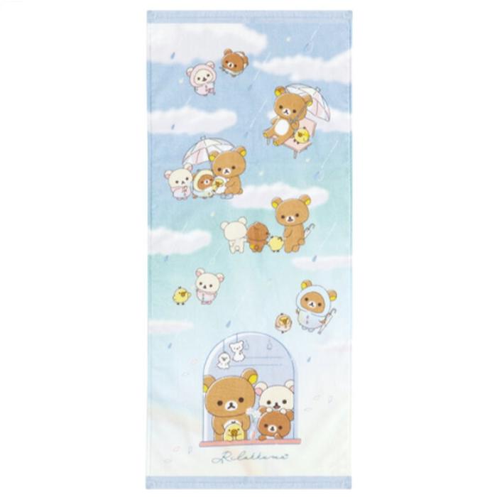 Rilakkuma Rainy Days Face Towel