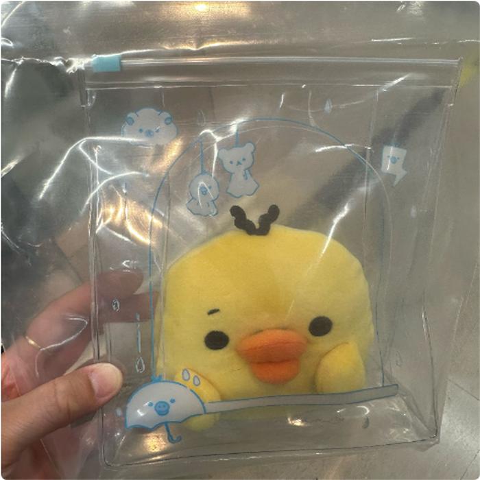 Rilakkuma Rainy Days Kiiroitori Plush Pouch 