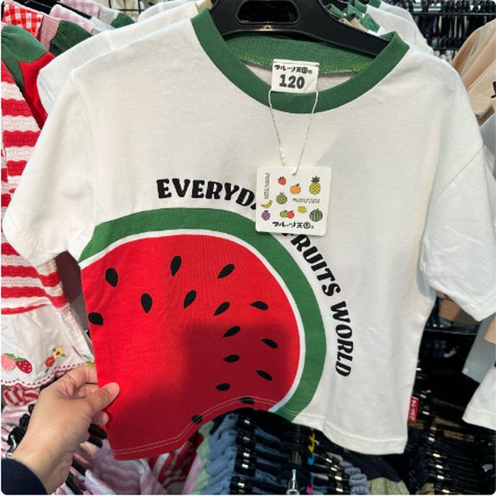 Watermelon Kids Tshirt Material Cotton Size 90 - 130 Cm. For Size, You Can Confirm That Is Still Available ...
