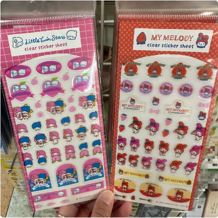 Lts / My Melody Clear Sticker Sheet Fruits 