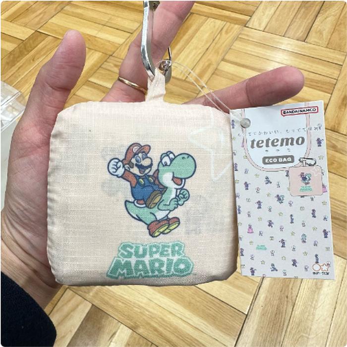 Carabiner Ecobag Mario Pink