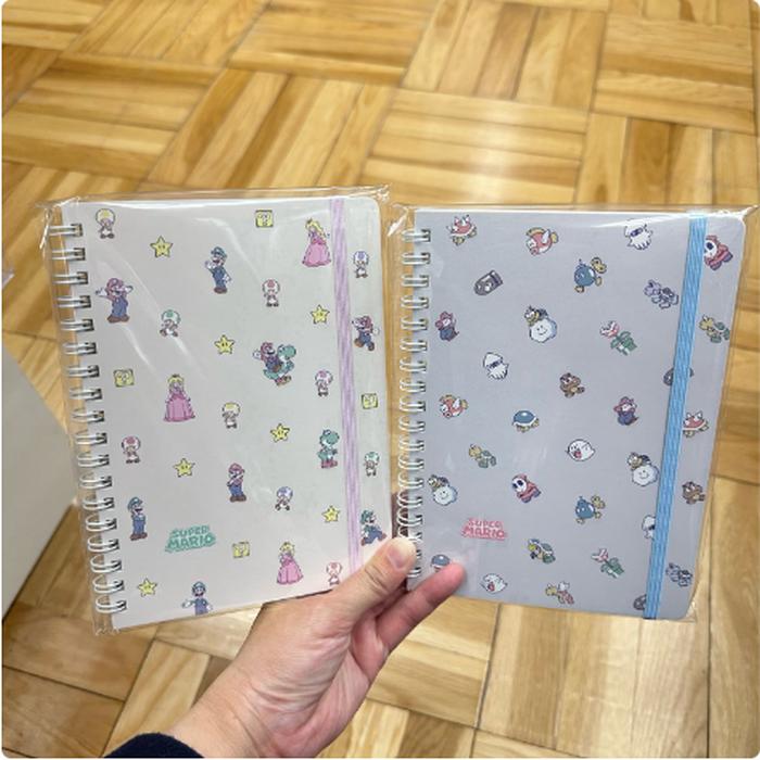 Mario Ring Notebook