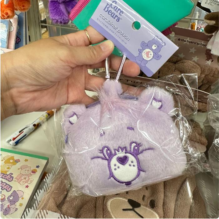Carabiner Pouch Care Bears Purple