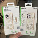 Magnetic Protective Case Compatible With Magsafe Mickey Gold Motif For Iphone 15 Pro Max / 16 Pro Max