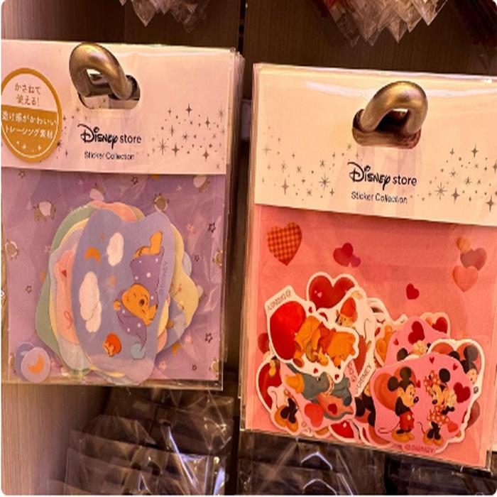 Sticker Pooh / Mickey Minnie Love Set