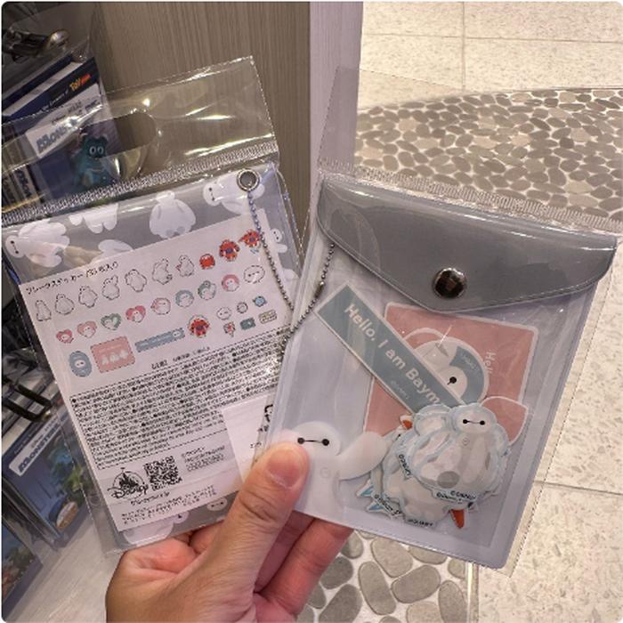 Sticker With Case Pouch Baymax