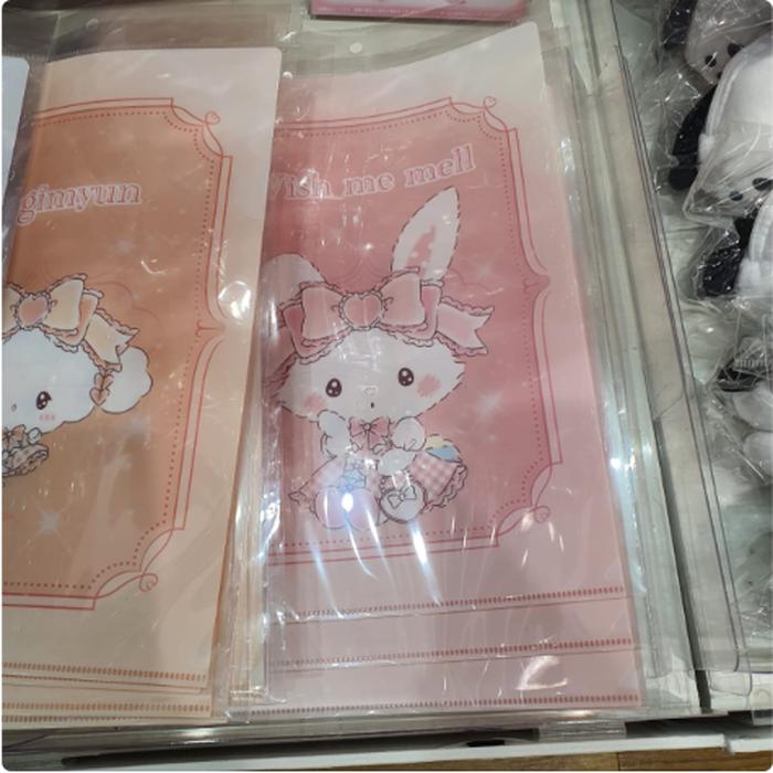 A4 Clear File Wish Me Mell 