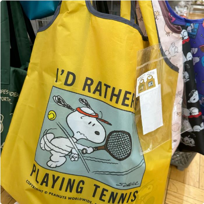 Ecobag Snoopy Tennis