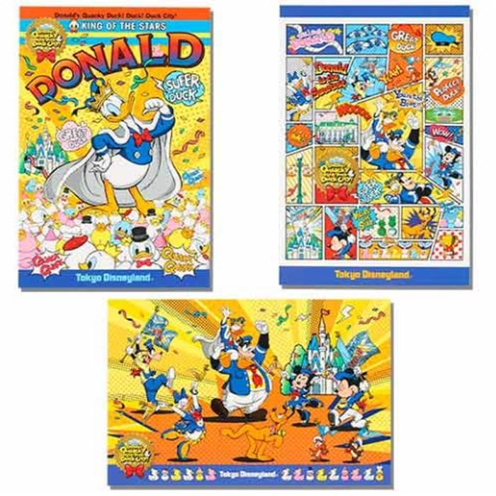Postcard Sets Donald 