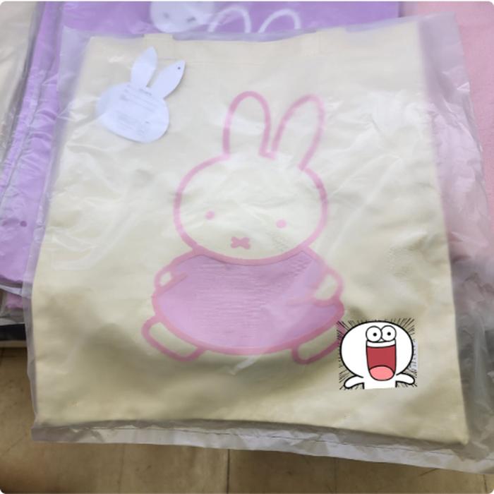 Big bag miffy white
