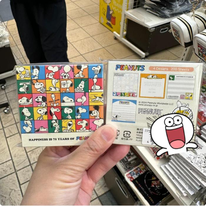 Peanuts Memo Notes