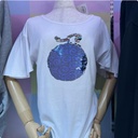 Clothes Sequin Devil Fruit White S - L