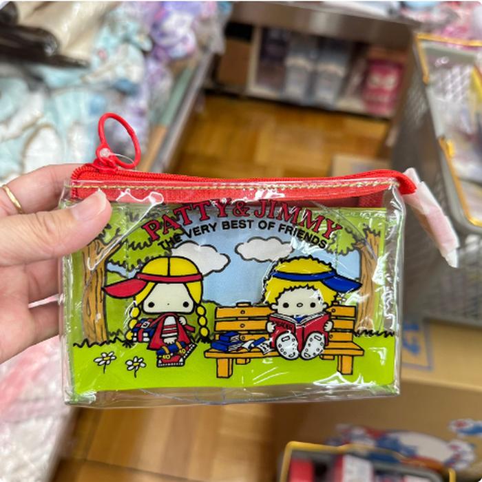Patty Jimmy Green Pvc Pouch 