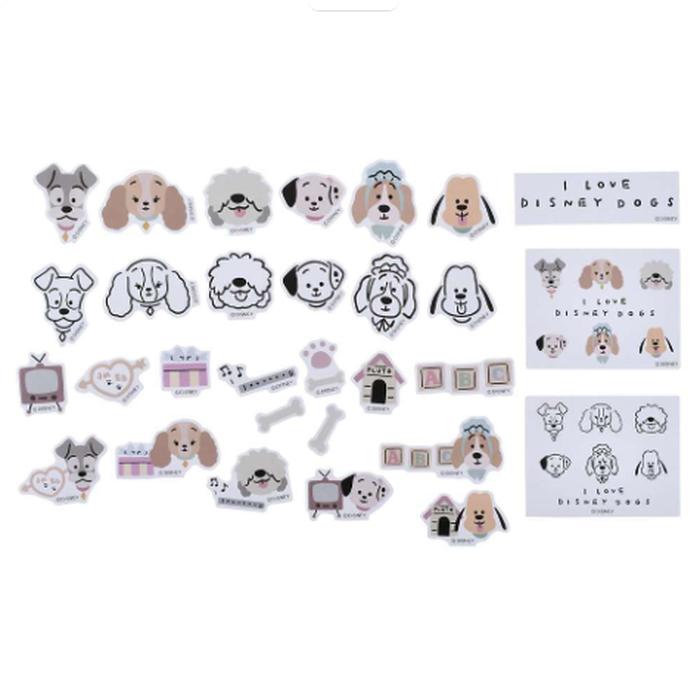 Disney Dog Sticker Set 
