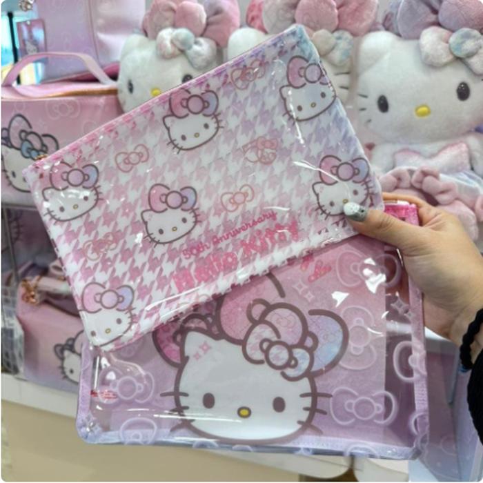 Flat pouch set Hello Kitty