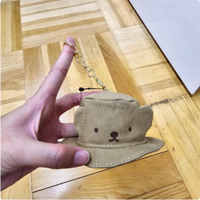 Miffy Keychain Hat Shape