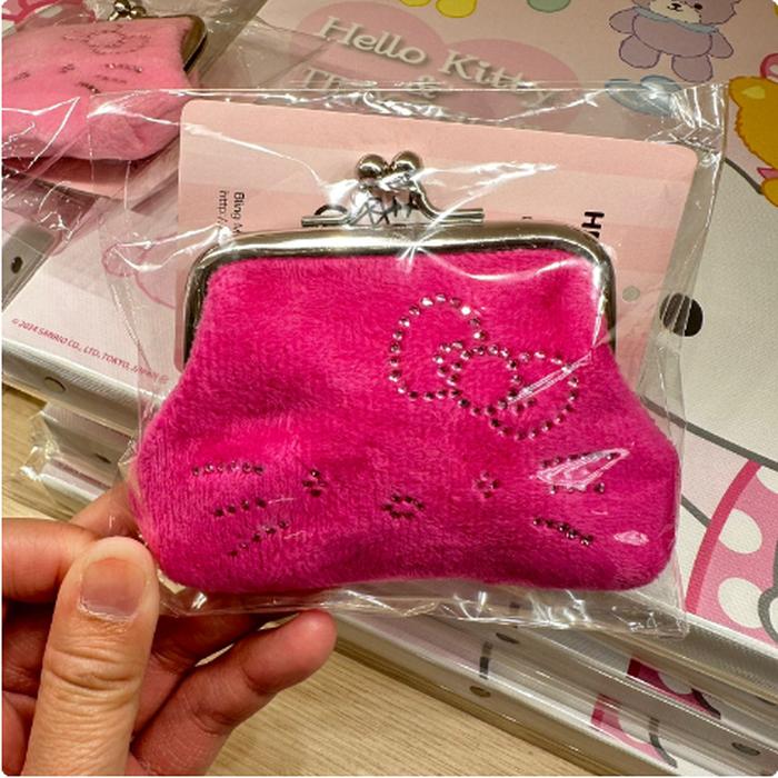 Hello Kitty Gamaguchi Red Pouch Soft