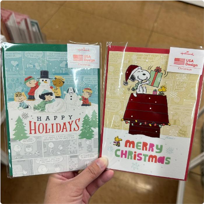 Snoopy Xmas Hallmark Card