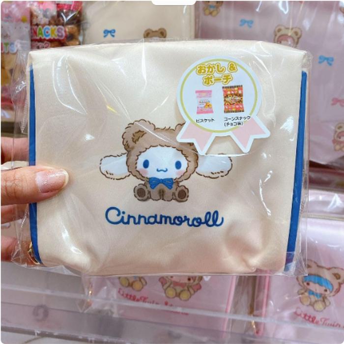Cinnamoroll Sweet Pouch Teddy Bear (get snack inside)