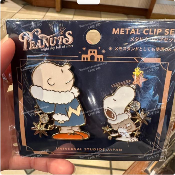 Snoopy Metal Clip Set
