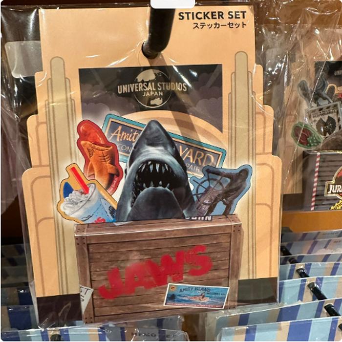 Jaws Sticker Set Usj