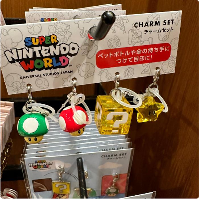 Super Nintendo Charm Set 4 Pcs 