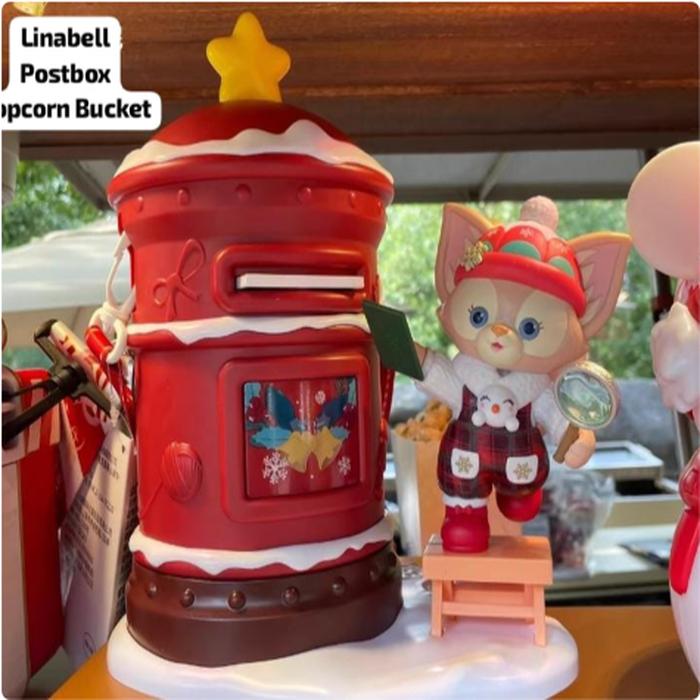 Popcorn Bucket Limited Edition - Linabell Postbox Xmas 