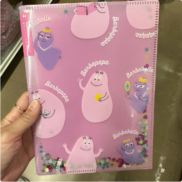 Barbapapa a5 pocket file contents several