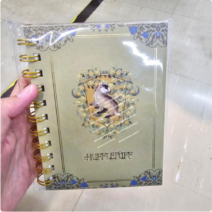 Hufflepuff notebook ring