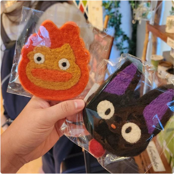 Wool Coaster Howl / Kiki