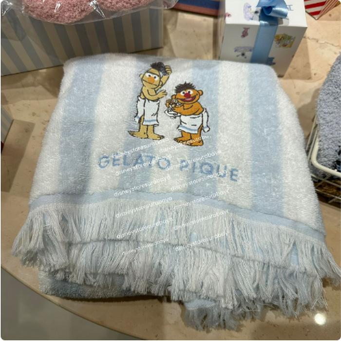 Bath Towel Sesame Street is also soft