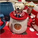 🎄🎁Starbucks Xmas Series - Ceramic Cup with Silicon Bearista Cuteee Cover 