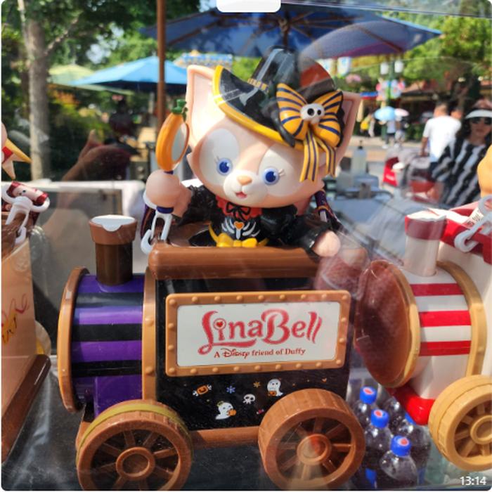 Popcorn Bucket Linabell. Can turn on Battery Powered