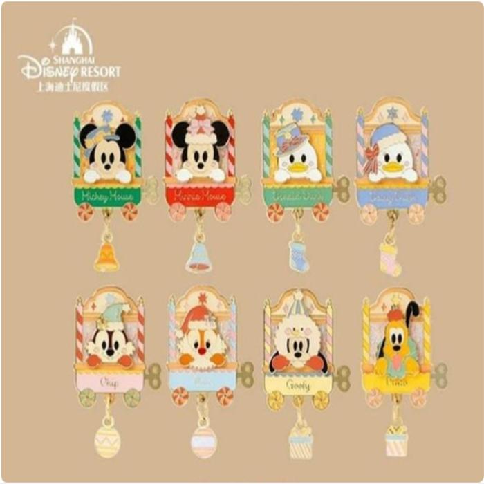 Winter Holiday - Mickey Random Pin @Each