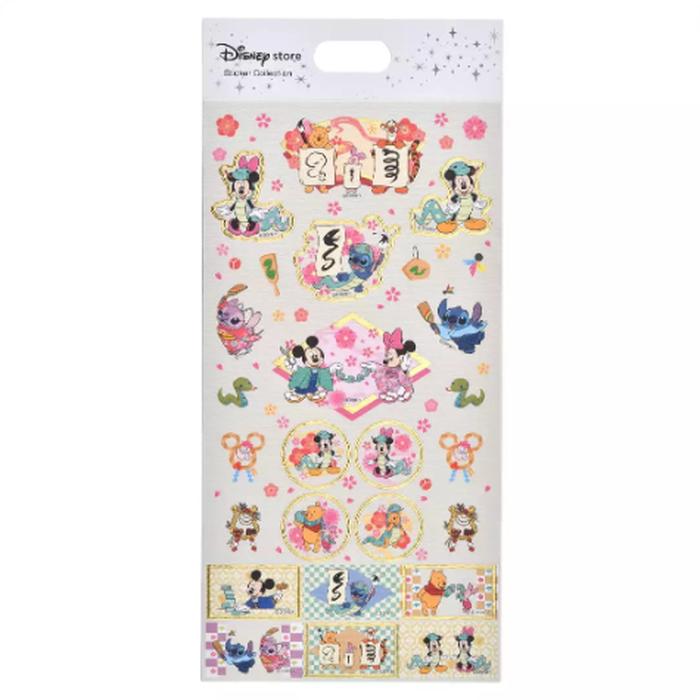 Mickey & Friends Stickers Zodiac Snake Collection Year 2025 