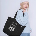 Tote bag snoopy black 