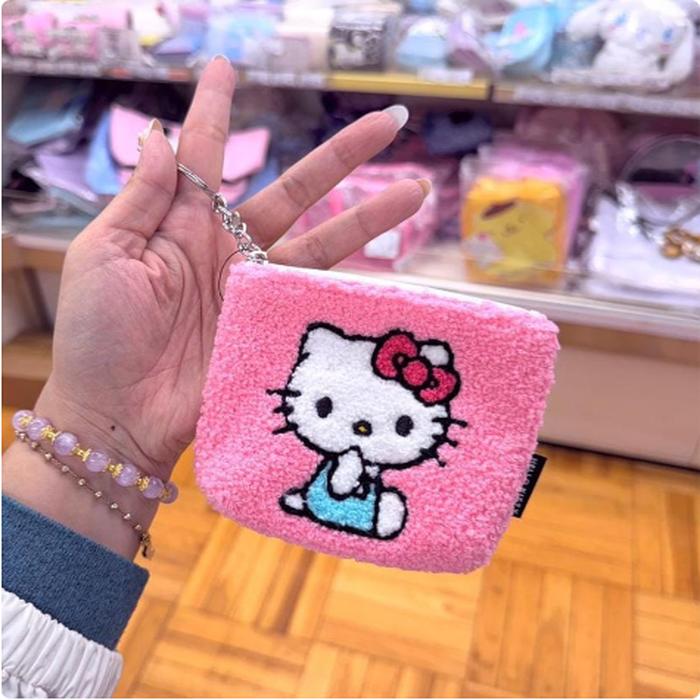 Hello Kitty Sagara Embroidery Keychain Pouch