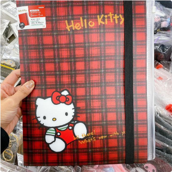 Hello Kitty Map A4 Size File (5 Pockets + 1 Case)