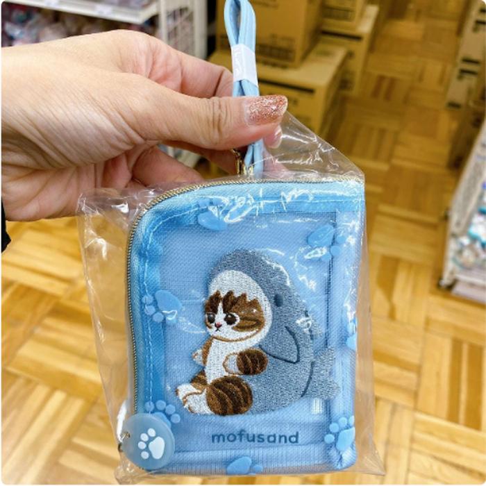 Mofusand Daily Pouch Blue